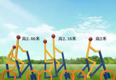 不锈钢抽象自行车人物雕塑