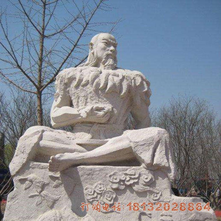 伏羲神话石雕