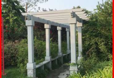 浙江某公园大理石走廊石雕案例
