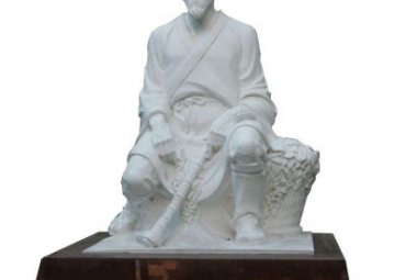 内蒙某医院汉白玉名医李时珍雕像案例