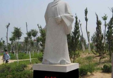 安徽某景区古代名人包拯石雕案例