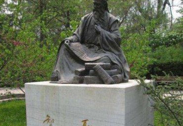 山东某景区古代名人东方朔铜雕项目