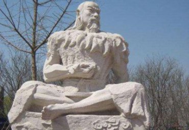 河南某景区神话人物伏羲石雕案例