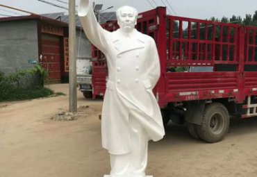 湖南某景区伟人毛泽东石雕案例