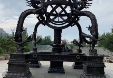 山西某景区浑天仪铜雕项目