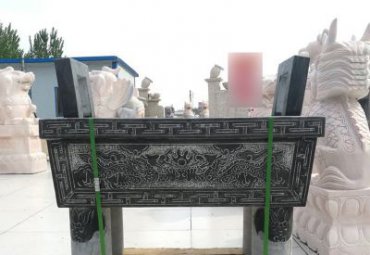 湖南某景区方形香炉石雕案例