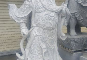 河北某景区大理石关公雕塑工程